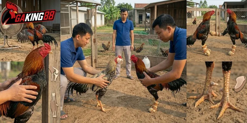Cách vần hơi, vần đòn cho gà đá giúp chiến kê tăng thể lực