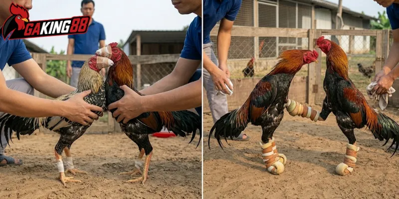 Hướng dẫn cách vần hơi, vần đòn cho gà đá chi tiết