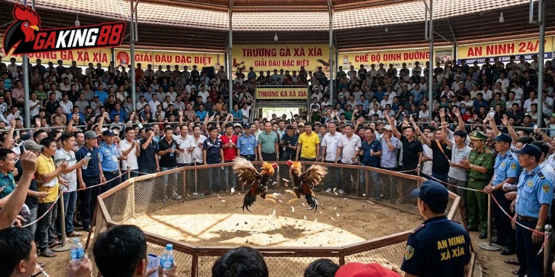 Trường gà Xà Xía sở hữu nhiều đặc điểm nổi bật