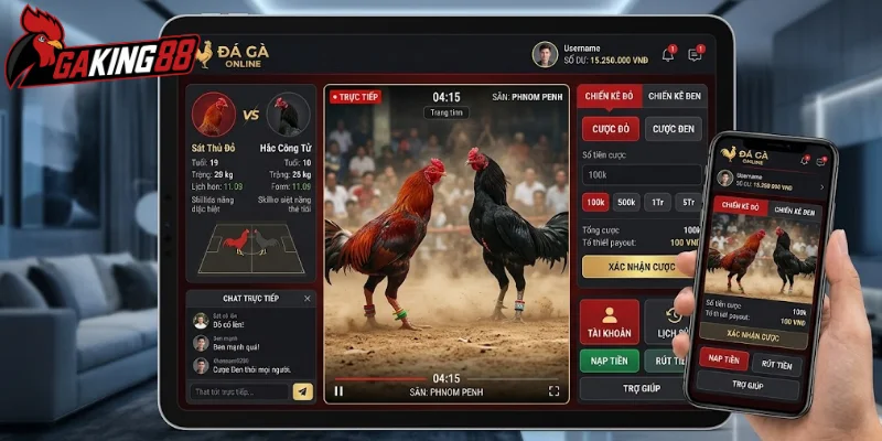 Xem trận đấu - kinh nghiệm đặt cược đá gà trực tuyến dễ thắng